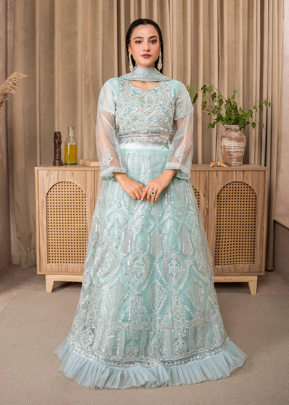 The Glacial Dream Lehenga