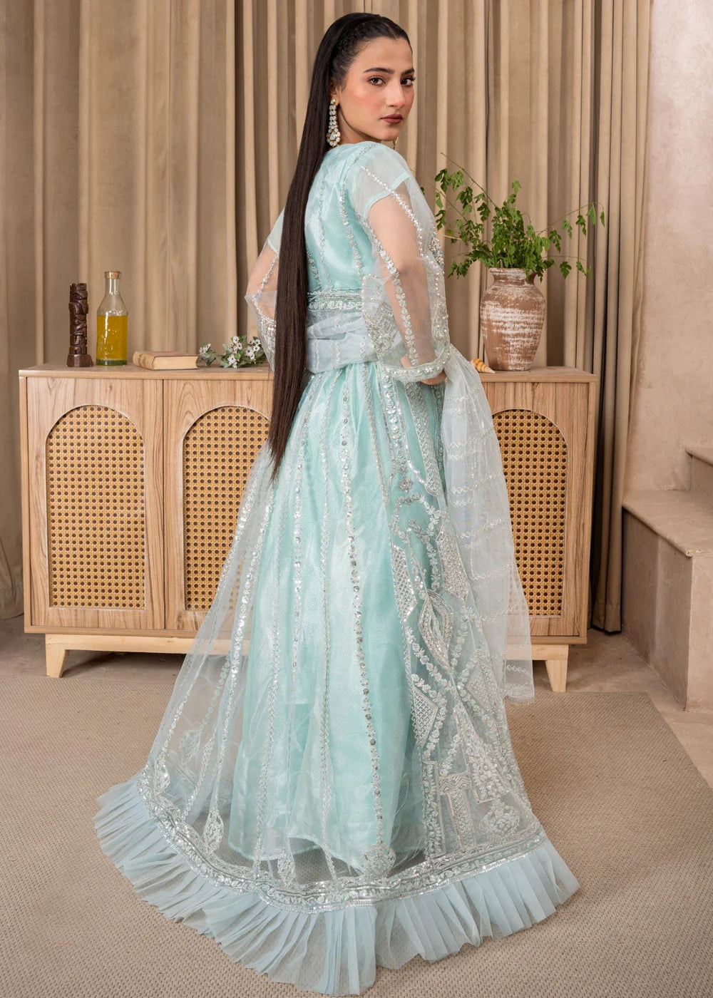 The Glacial Dream Lehenga