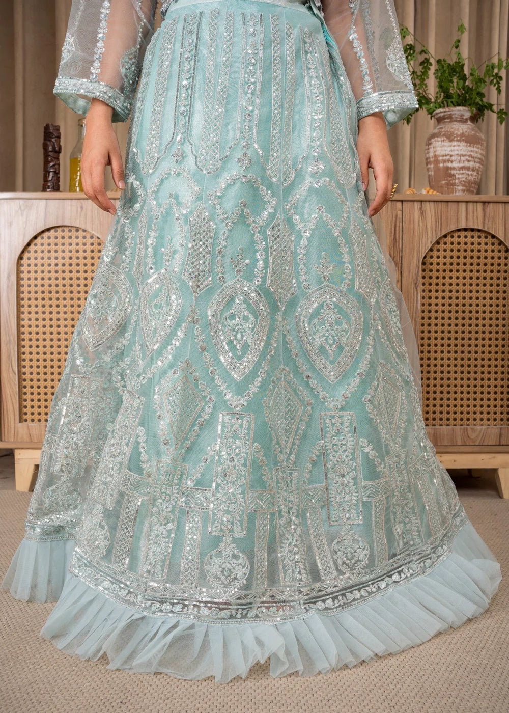 The Glacial Dream Lehenga