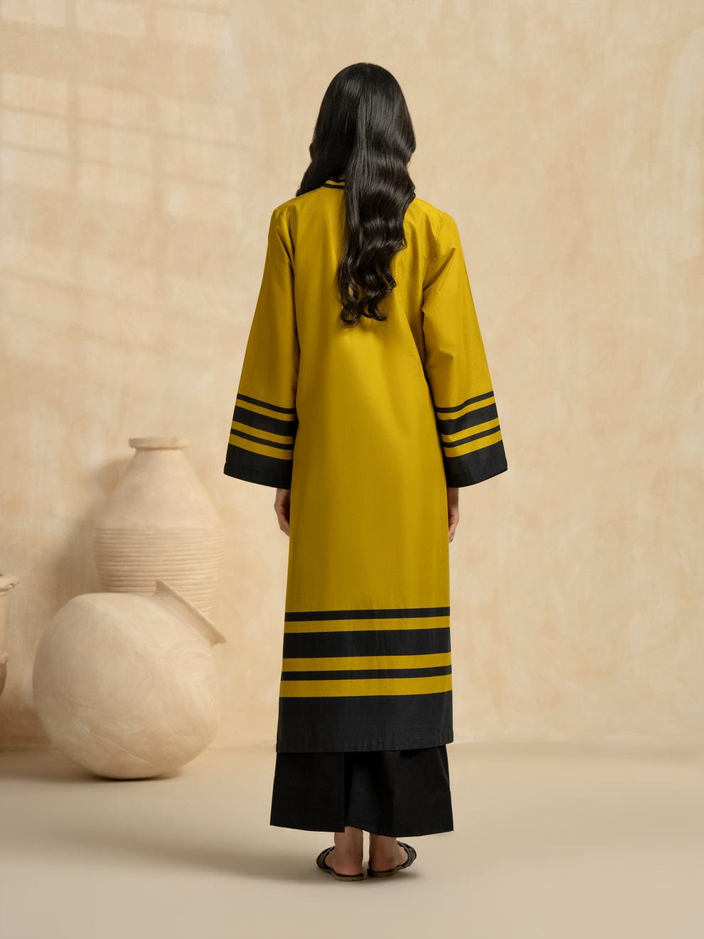 Mustard Bloom: The Graphic Floral Kurta