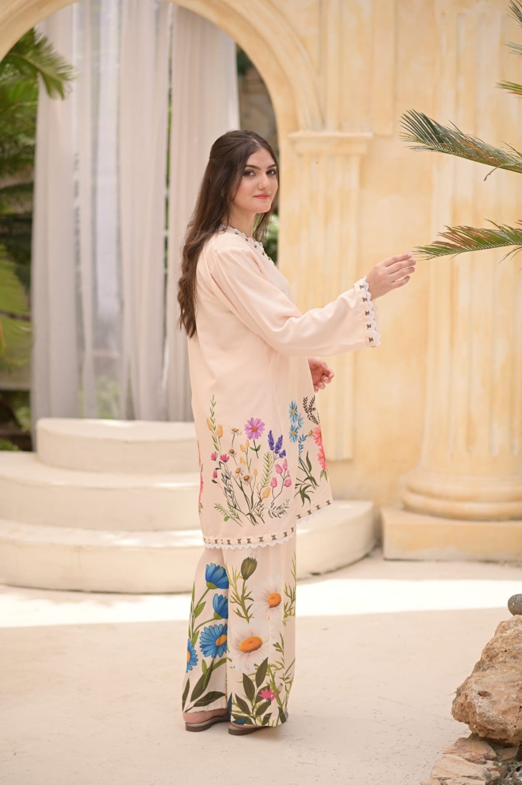 Pastel Garden Serenity