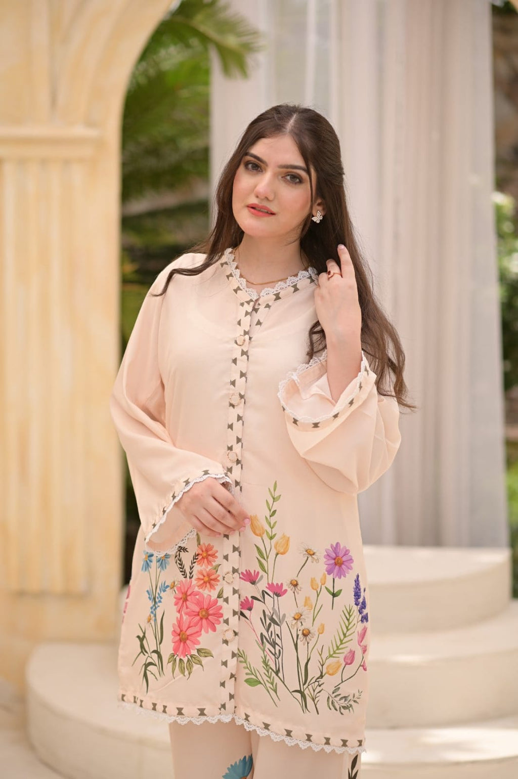 Pastel Garden Serenity