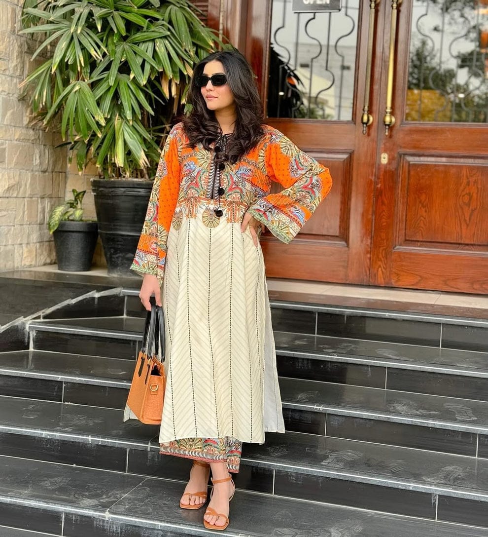Contemporary Chic in Ethnic Print