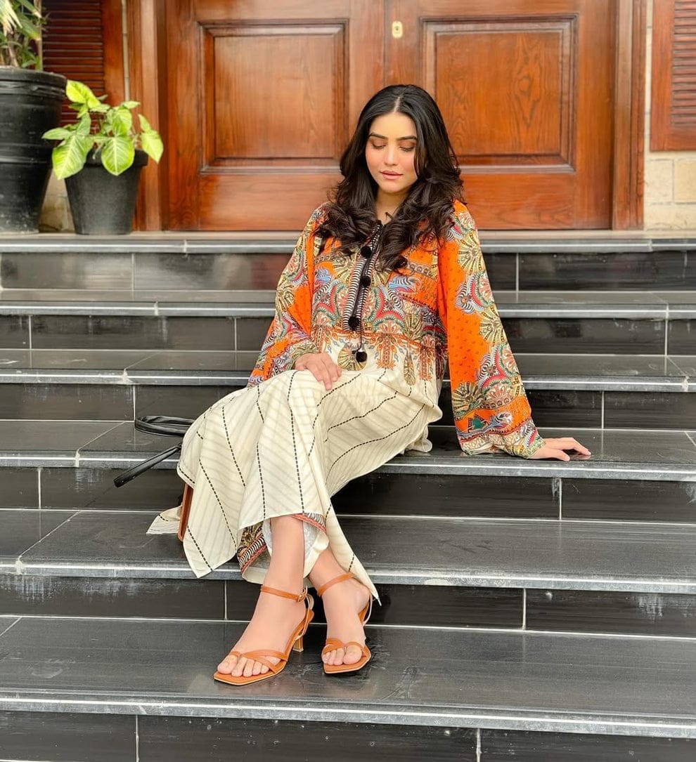 Contemporary Chic in Ethnic Print
