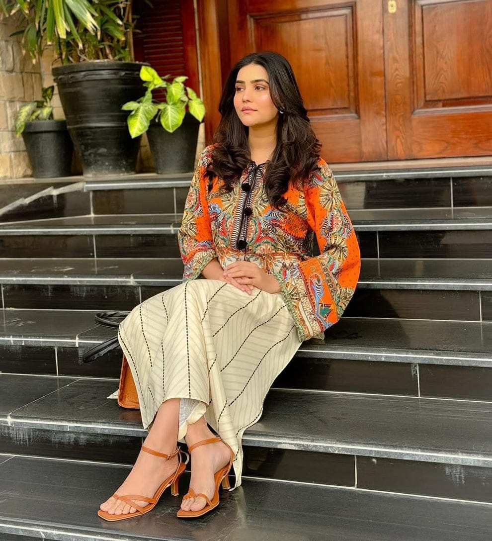 Contemporary Chic in Ethnic Print