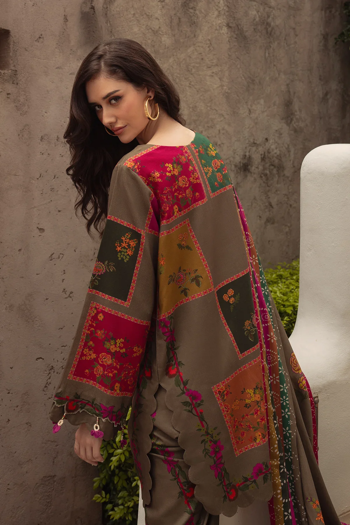 The Vintage Floral Patchwork Kurta