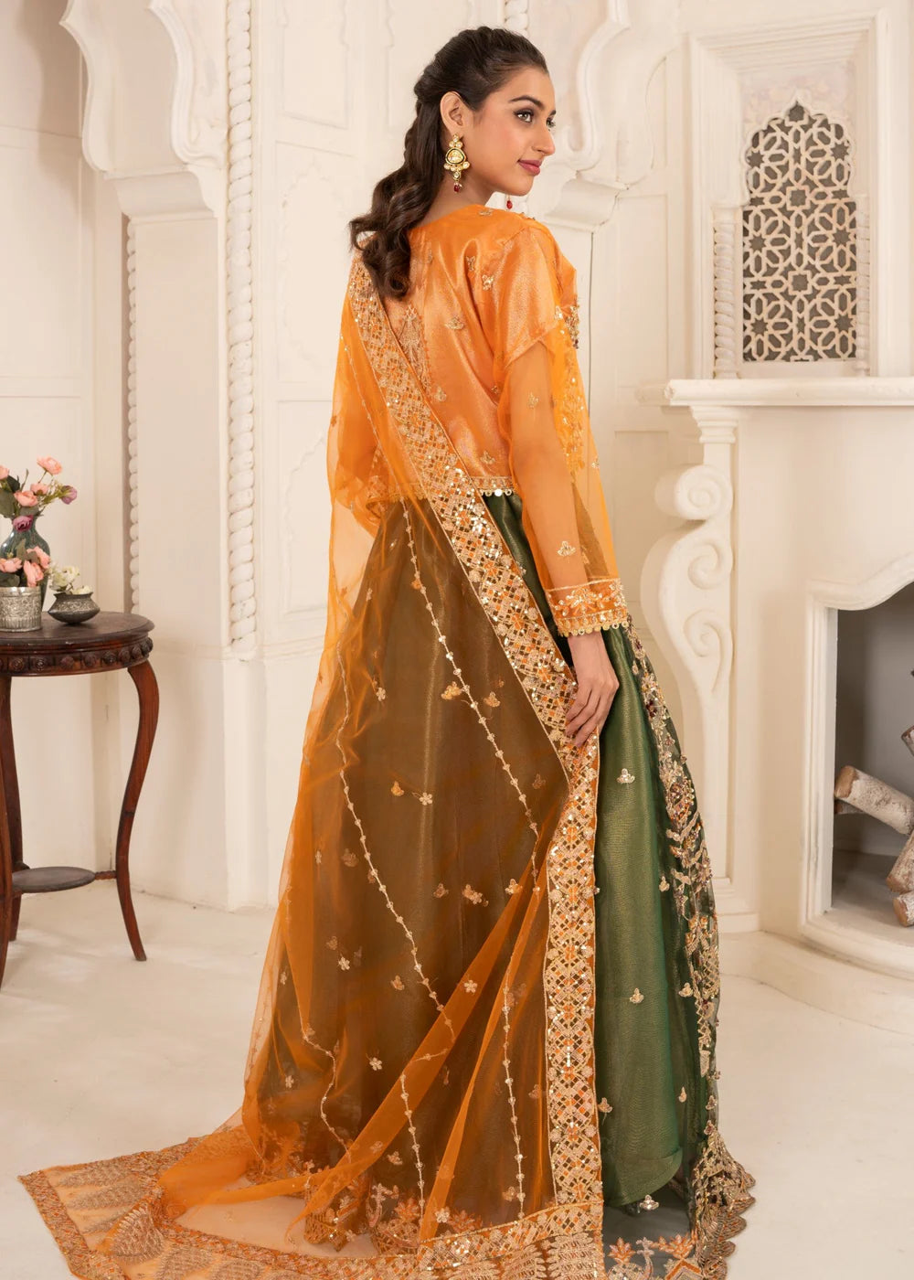 Autumn Jewels: Festive Attire in Rich Hues